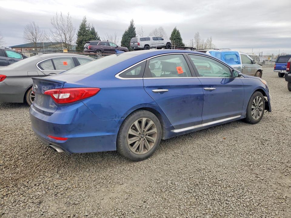 46197806 :رقم المزاد ، 5NPE34AF6HH577525 vin ، 2017 Hyundai Sonata مزاد بيع