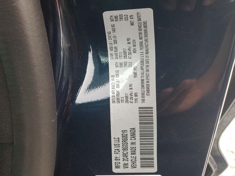 Продажа на аукционе авто 2025 Chrysler Pacifica, vin: 2C4RC1BG0SR608219, номер лота: 47136766
