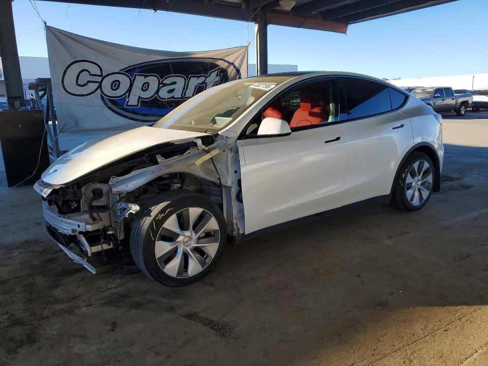 2021 Tesla Model Y მანქანა იყიდება აუქციონზე, vin: 5YJYGDEE2MF066289, აუქციონის ნომერი: 45527196