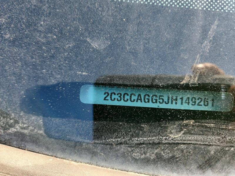 Продажа на аукционе авто 2018 Chrysler 300, vin: 2C3CCAGG5JH149261, номер лота: 46883536