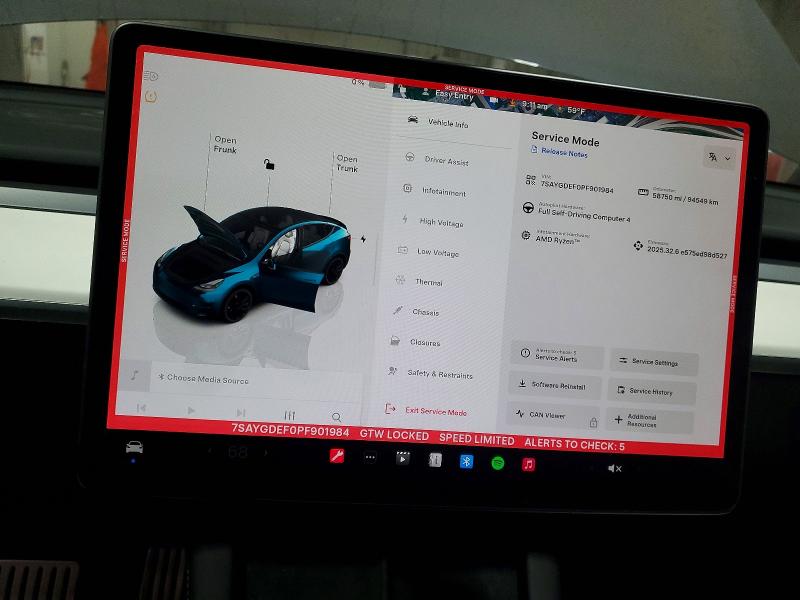 Продажа на аукционе авто 2023 Tesla Model Y, vin: 7SAYGDEF0PF901984, номер лота: 79279425