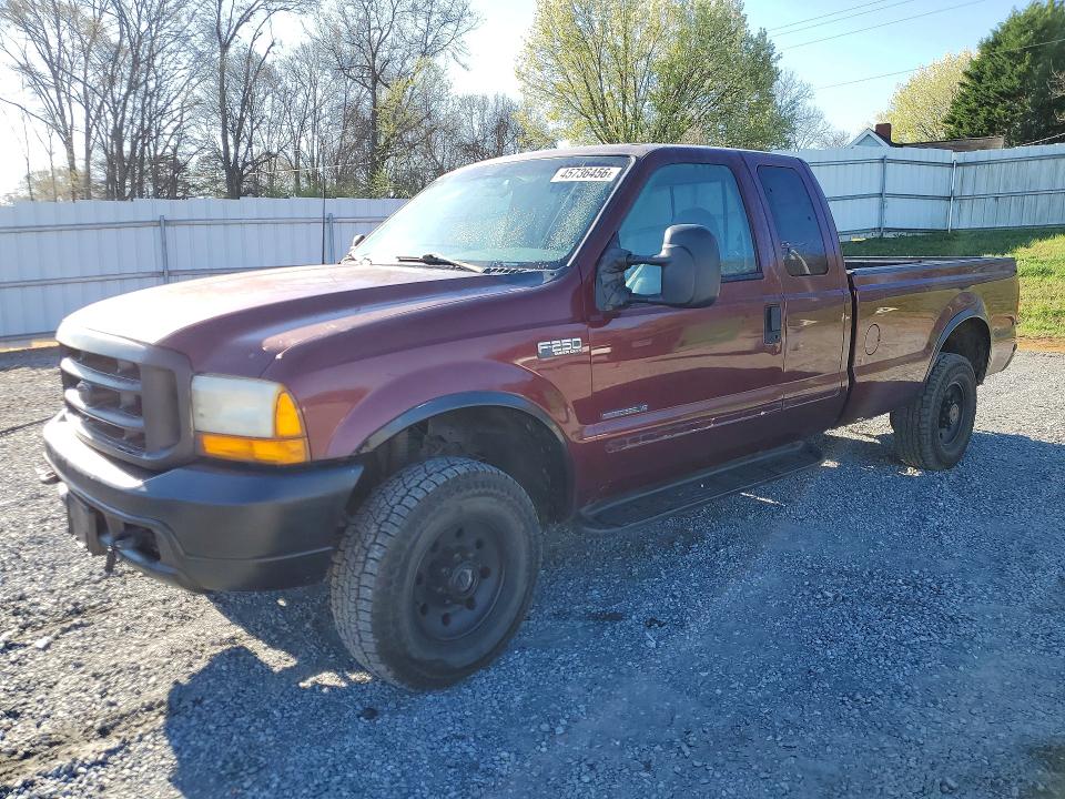 1999 Ford F250 მანქანა იყიდება აუქციონზე, vin: 1FTNX21F9XED88262, აუქციონის ნომერი: 45736456