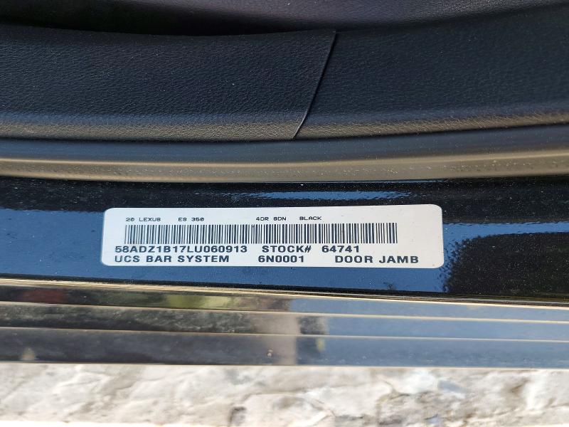 Продажа на аукционе авто 2020 Lexus Es 350, vin: 58ADZ1B17LU060913, номер лота: 45844796