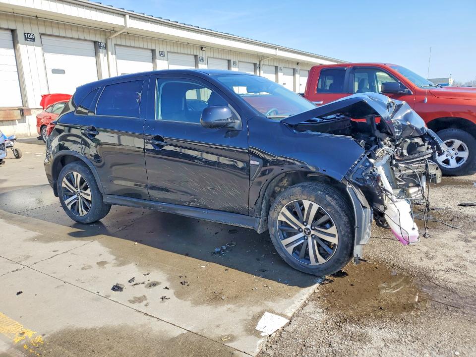 Auction sale of the 2022 Mitsubishi Outlander Sport, vin: JA4APUAU8NU019009, lot number: 41881076