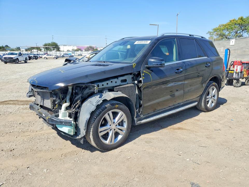 Auction sale of the 2014 Mercedes-benz Ml, vin: 4JGDA2EB4EA318673, lot number: 46886906