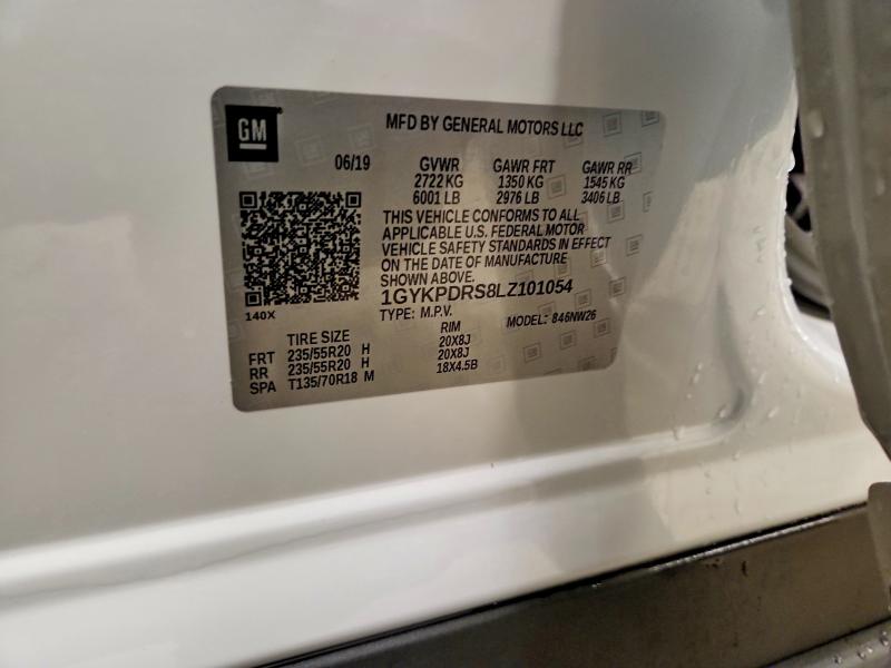 Продажа на аукционе авто 2020 Cadillac Xt6, vin: 1GYKPDRS8LZ101054, номер лота: 48262736