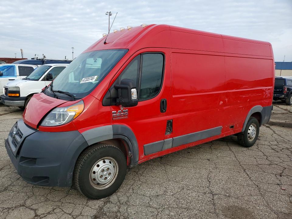 2018 Ram Promaster 2500 მანქანა იყიდება აუქციონზე, vin: 3C6TRVDG8JE107353, აუქციონის ნომერი: 47335746