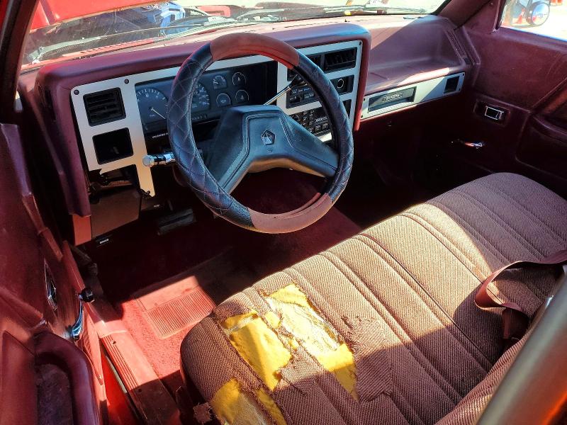 1987 Dodge Dakota მანქანა იყიდება აუქციონზე, vin: 1B7GN14M4HS326192, აუქციონის ნომერი: 46272936