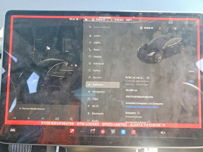 Продажа на аукционе авто 2018 Tesla Model 3, vin: 5YJ3E1EB3JF064759, номер лота: 47537046