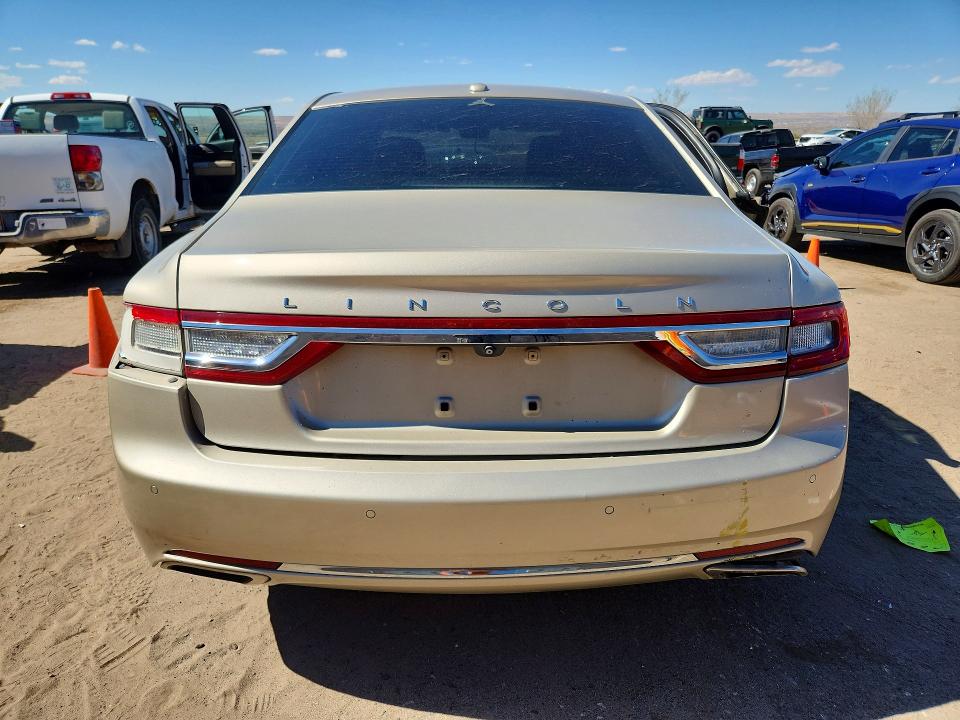 2017 Lincoln Continental მანქანა იყიდება აუქციონზე, vin: 1LN6L9SK9H5603012, აუქციონის ნომერი: 79585865