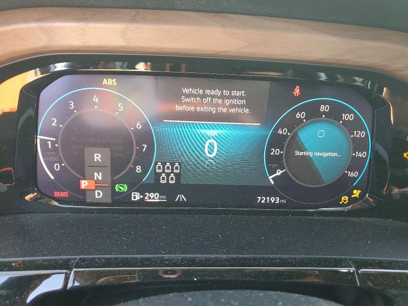 47956386 :رقم المزاد ، 1V2WR2CA4RC552367 vin ، 2024 Volkswagen Atlas مزاد بيع