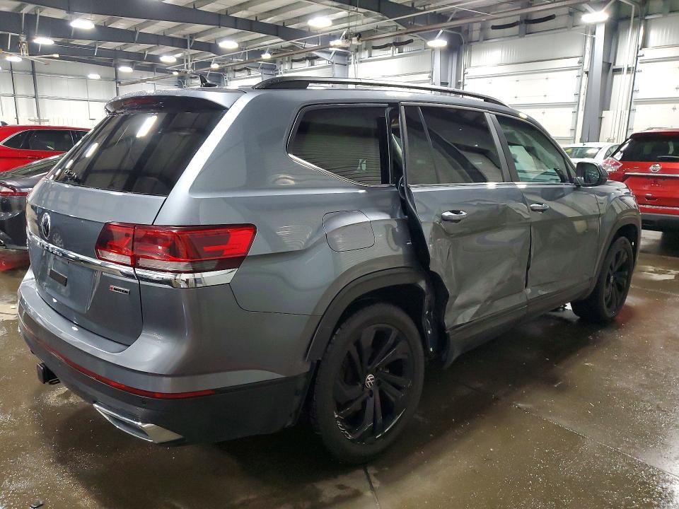 46690016 :رقم المزاد ، 1V2KR2CA9NC538389 vin ، 2022 Volkswagen Atlas مزاد بيع