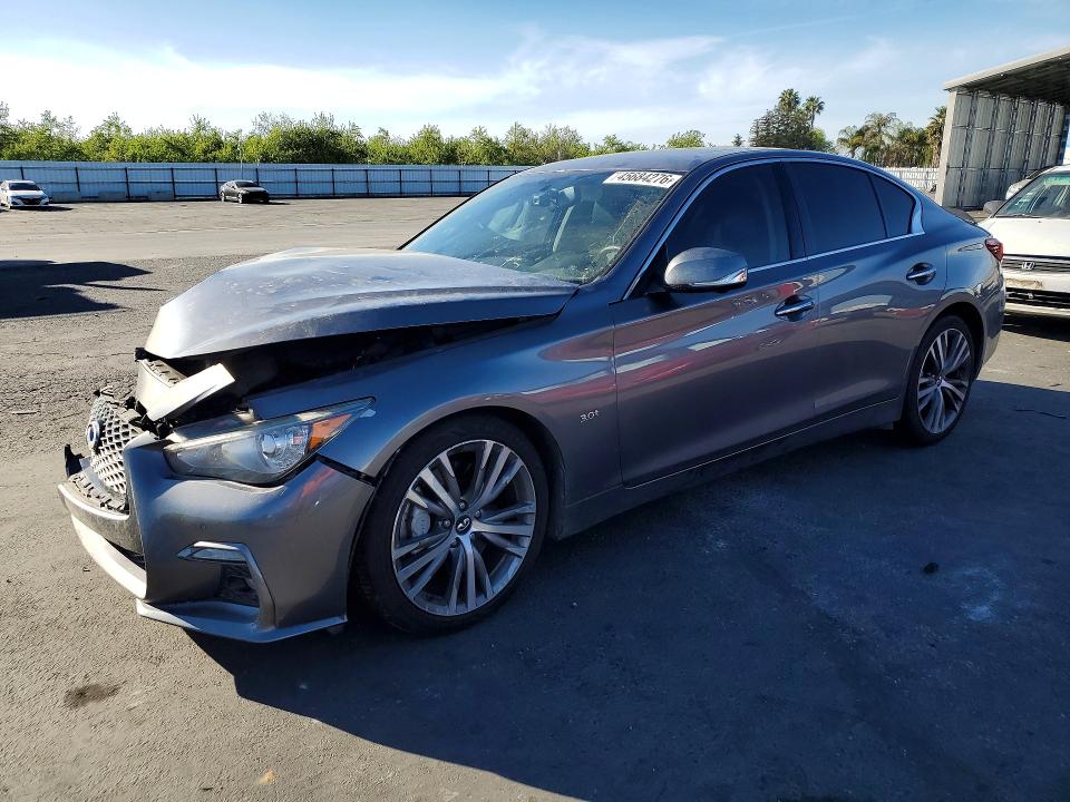 45684276 :رقم المزاد ، JN1EV7APXJM364287 vin ، 2018 Infiniti Q50 مزاد بيع