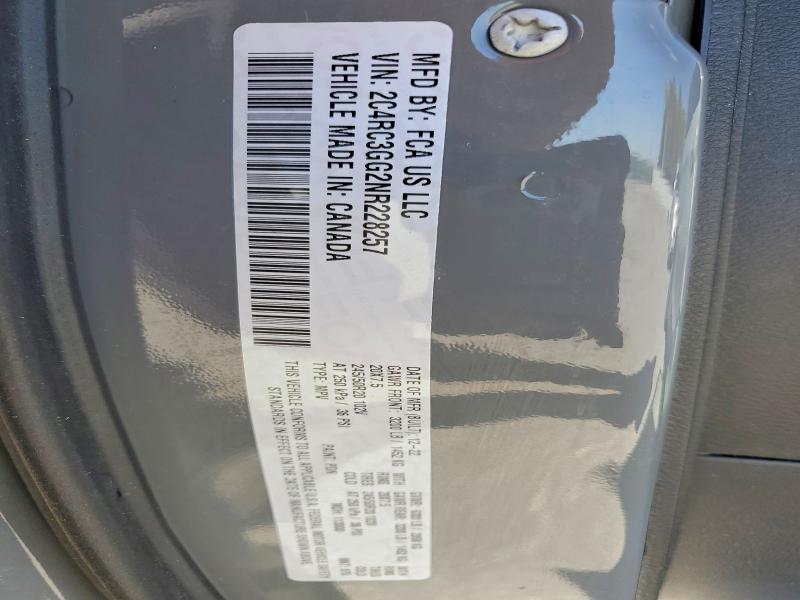 Продажа на аукционе авто 2022 Chrysler Pacifica, vin: 2C4RC3GG2NR228257, номер лота: 47021576