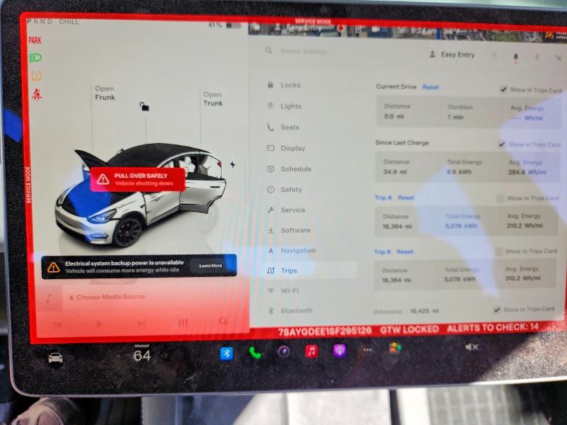 Продажа на аукционе авто 2025 Tesla Model Y, vin: 7SAYGDEE1SF295126, номер лота: 46693136