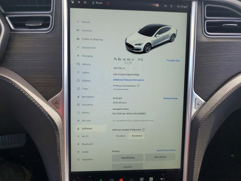 Aukcja sprzedaży 2014 Tesla Model S, vin: 5YJSA1H12EFP51909, numer aukcji: 47136996