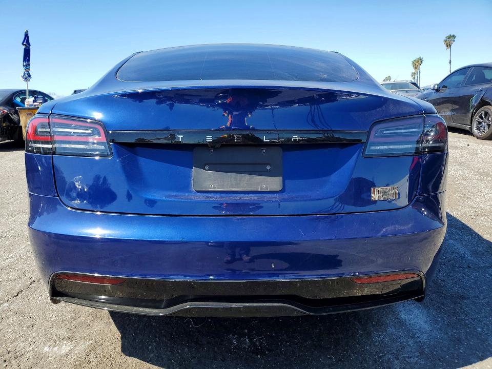 79781575 :رقم المزاد ، 5YJSA1E53PF529423 vin ، 2023 Tesla Model S مزاد بيع