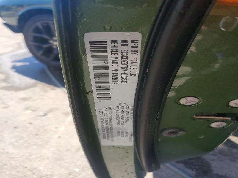 Продажа на аукционе авто 2021 Dodge Challenger, vin: 2C3CDZBT6MH603330, номер лота: 46384426