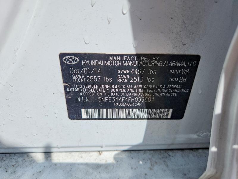 Продаж на аукціоні авто 2015 Hyundai Sonata, vin: 5NPE34AF4FH099604, номер лоту: 47721126