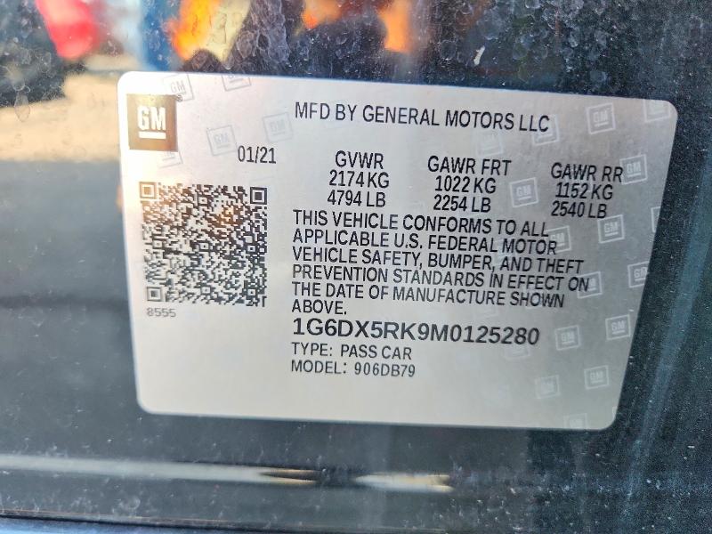 Продажа на аукционе авто 2021 Cadillac Ct5, vin: 1G6DX5RK9M0125280, номер лота: 42018146