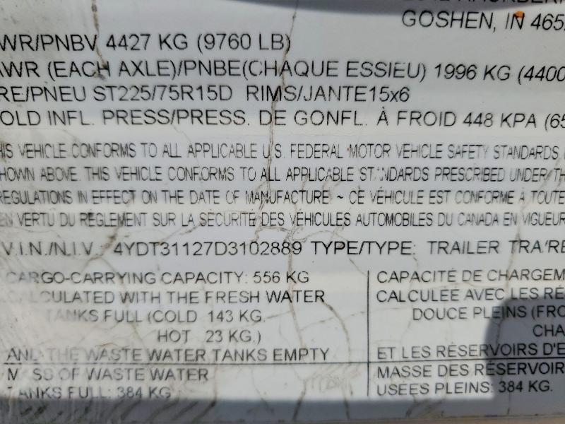 Aukcja sprzedaży 2014 Keystone Springdale, vin: 4YDT31127D3102889, numer aukcji: 47345336