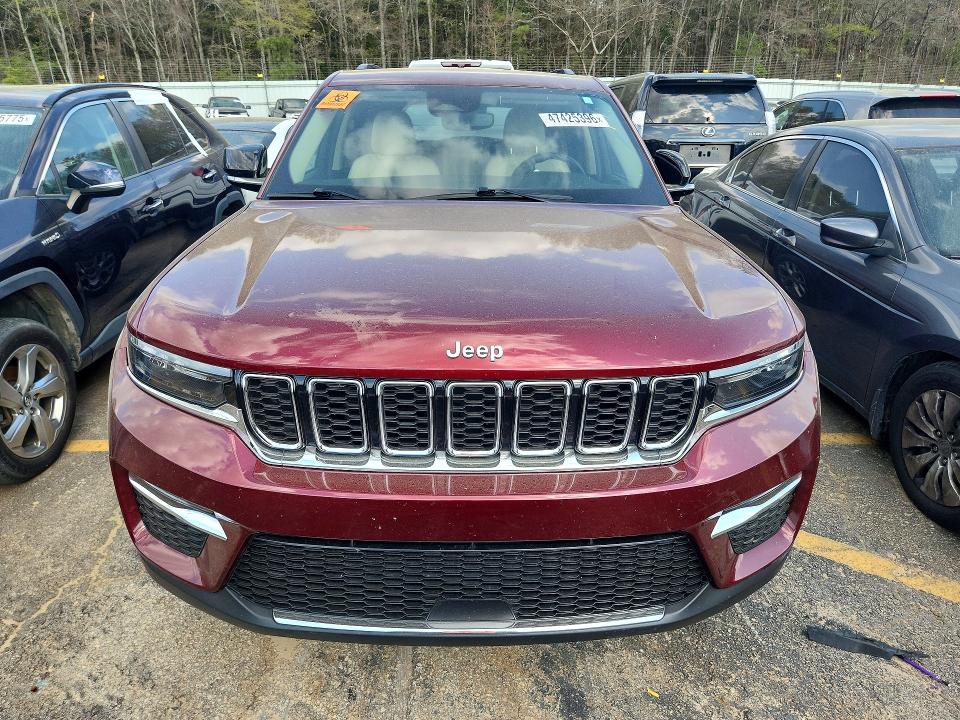 2022 Jeep Grand Cherokee მანქანა იყიდება აუქციონზე, vin: 1C4RJHBG9N8614048, აუქციონის ნომერი: 47425396