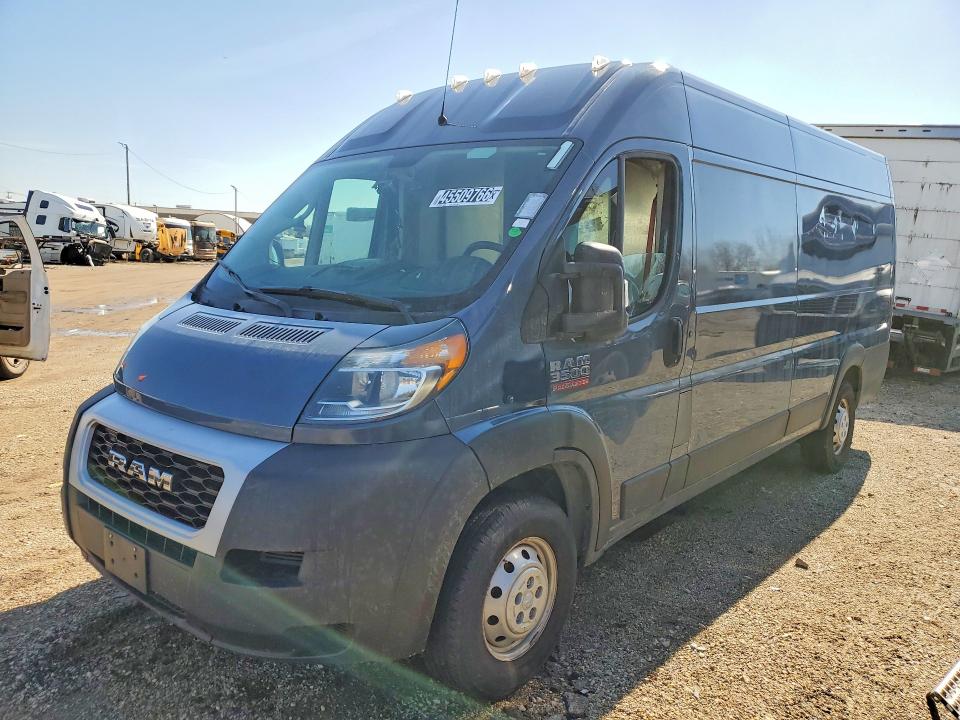Продаж на аукціоні авто 2021 Ram Promaster 3500, vin: 3C6FRVJG6ME500886, номер лоту: 45509766