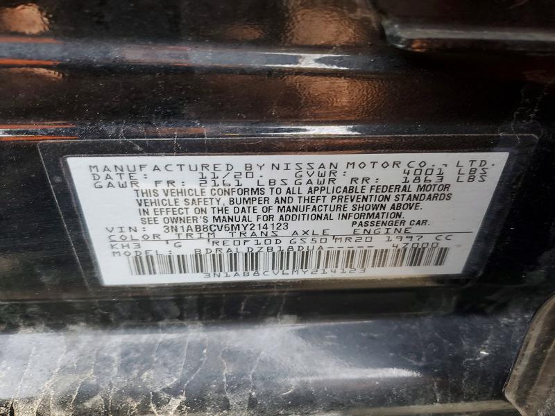 45638696 :رقم المزاد ، 3N1AB8CV6MY214123 vin ، 2021 Nissan Sentra مزاد بيع