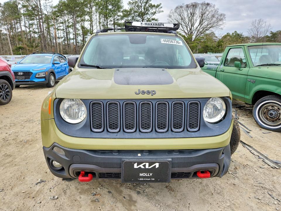 2015 Jeep Renegade მანქანა იყიდება აუქციონზე, vin: ZACCJBCT0FPB74863, აუქციონის ნომერი: 46856736