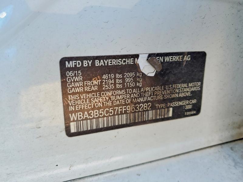 Aukcja sprzedaży 2015 Bmw 328, vin: WBA3B5C57FF963282, numer aukcji: 47635276