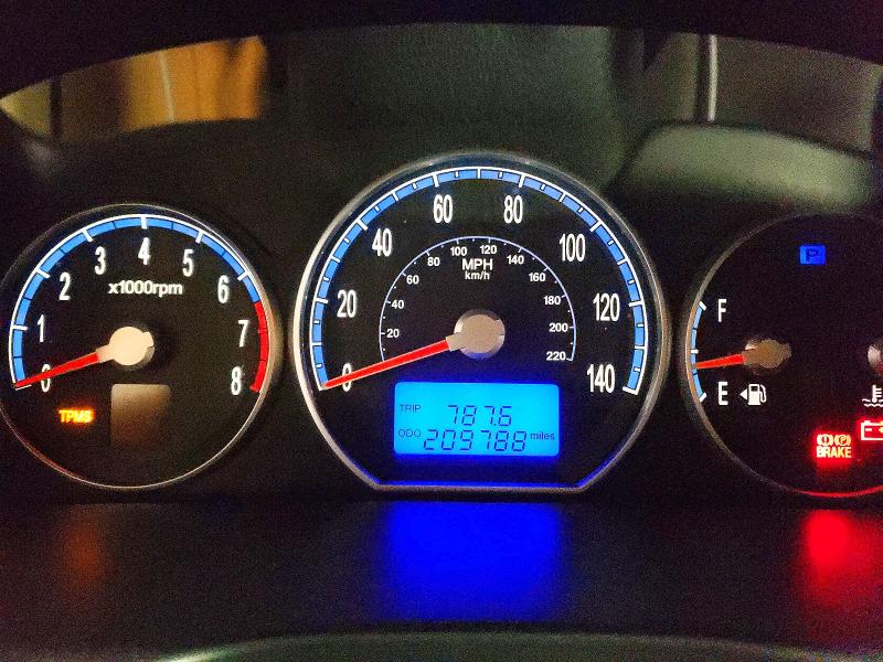 Auction sale of the 2008 Hyundai Santa Fe, vin: 5NMSG73D98H193336, lot number: 45999306