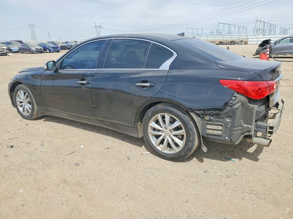 48079006 :رقم المزاد ، JN1BV7AR8FM398692 vin ، 2015 Infiniti Q50 مزاد بيع
