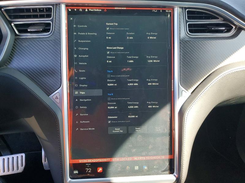 Aukcja sprzedaży 2016 Tesla Model X, vin: 5YJXCBE42GFS00077, numer aukcji: 79826875
