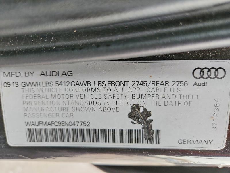 Продаж на аукціоні авто 2014 Audi A6, vin: WAUFMAFC9EN047752, номер лоту: 47748686