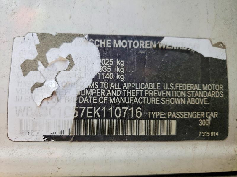 Aukcja sprzedaży 2014 Bmw 328, vin: WBA3C1C57EK110716, numer aukcji: 79980075