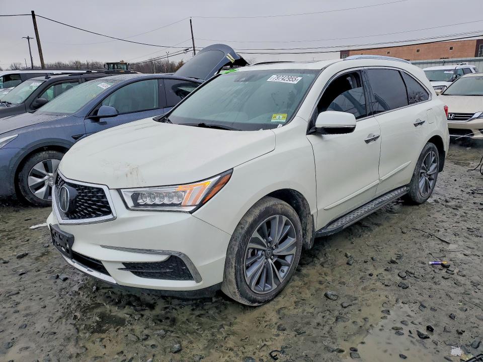 2017 Acura Mdx მანქანა იყიდება აუქციონზე, vin: 5FRYD4H52HB020602, აუქციონის ნომერი: 79742955