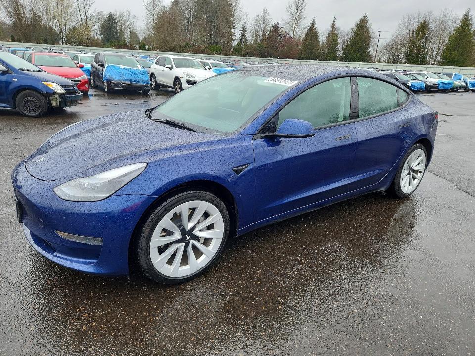 Aukcja sprzedaży 2022 Tesla Model 3, vin: 5YJ3E1EA4NF369846, numer aukcji: 41958806