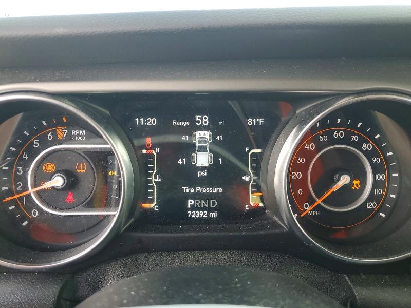 Продажа на аукционе авто 2020 Jeep Gladiator, vin: 1C6HJTAG6LL121039, номер лота: 78867135