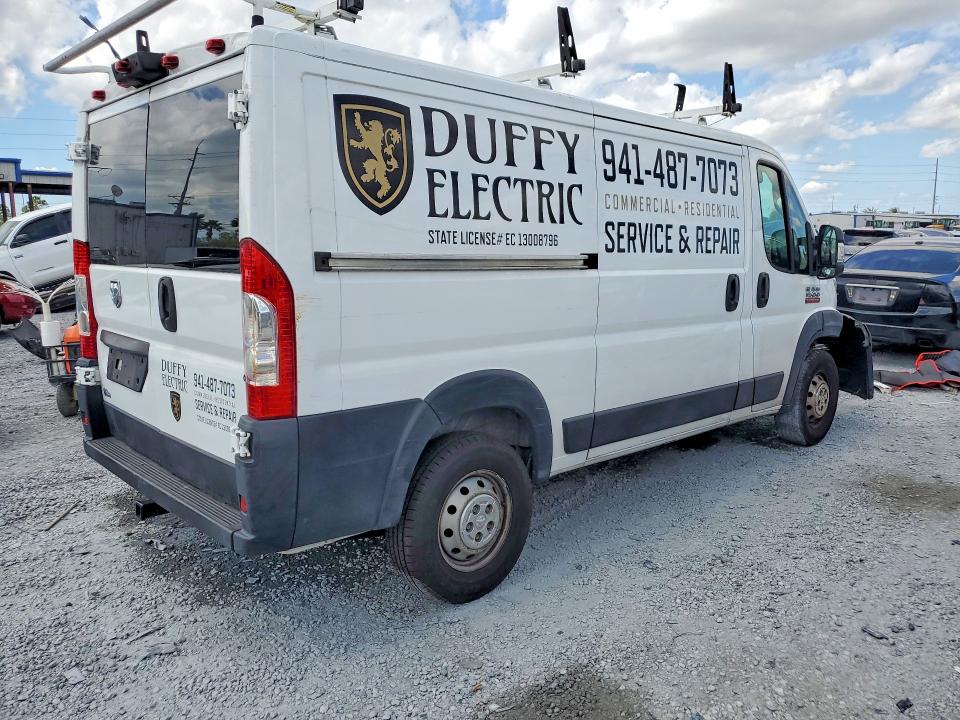 78983365 :رقم المزاد ، 3C6TRVAG9KE501918 vin ، 2019 Ram Promaster 1500 مزاد بيع