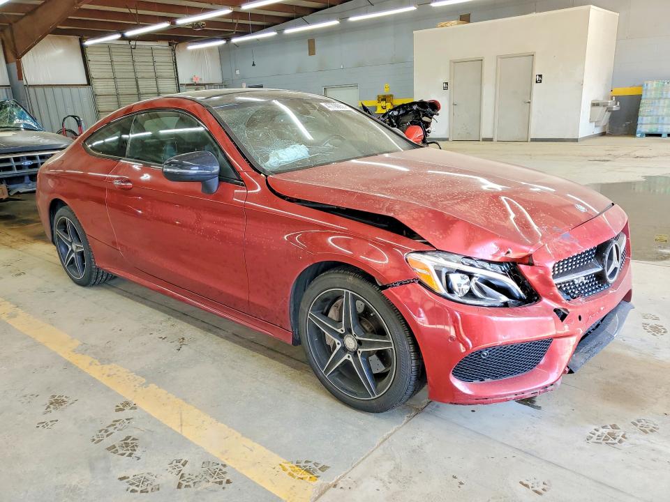 2017 Mercedes-benz C მანქანა იყიდება აუქციონზე, vin: WDDWJ4KB3HF360097, აუქციონის ნომერი: 47799956