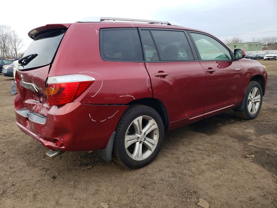 Aukcja sprzedaży 2008 Toyota Highlander, vin: JTEES43A982009982, numer aukcji: 47742436