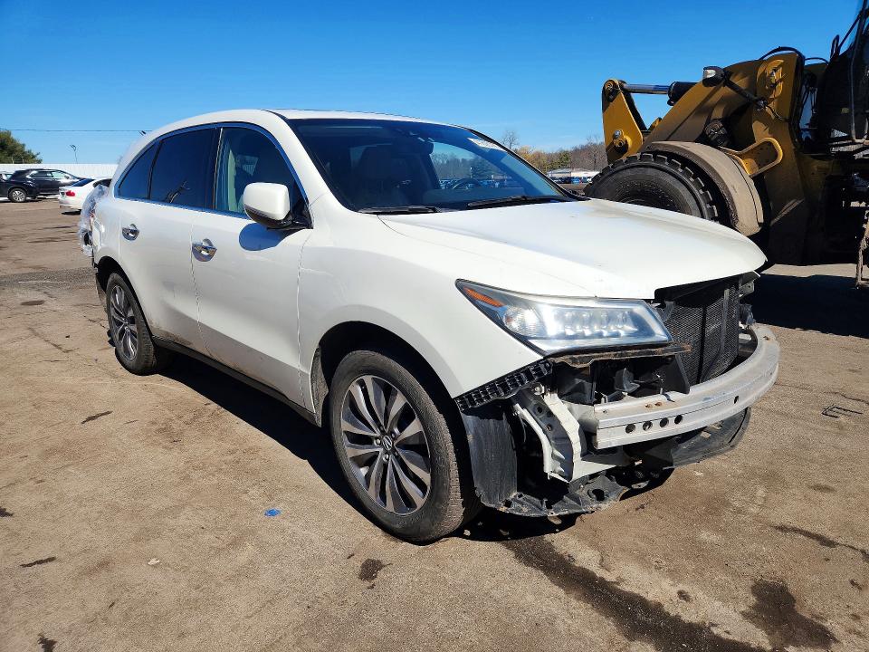Продажа на аукционе авто 2016 Acura Mdx, vin: 5FRYD4H43GB054926, номер лота: 41893786