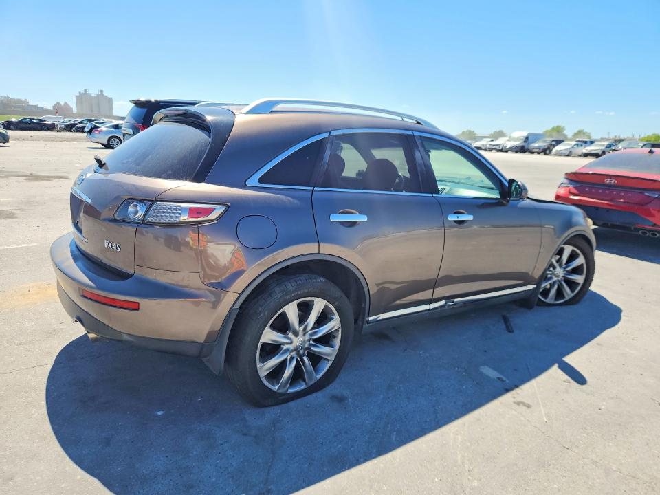 46855706 :رقم المزاد ، JNRBS08W97X400569 vin ، 2007 Infiniti Fx45 مزاد بيع