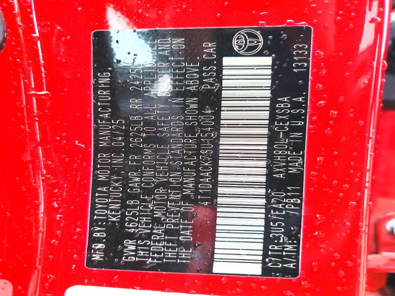 Aukcja sprzedaży 2025 Toyota Camry, vin: 4T1DAACK7SU154004, numer aukcji: 48275146