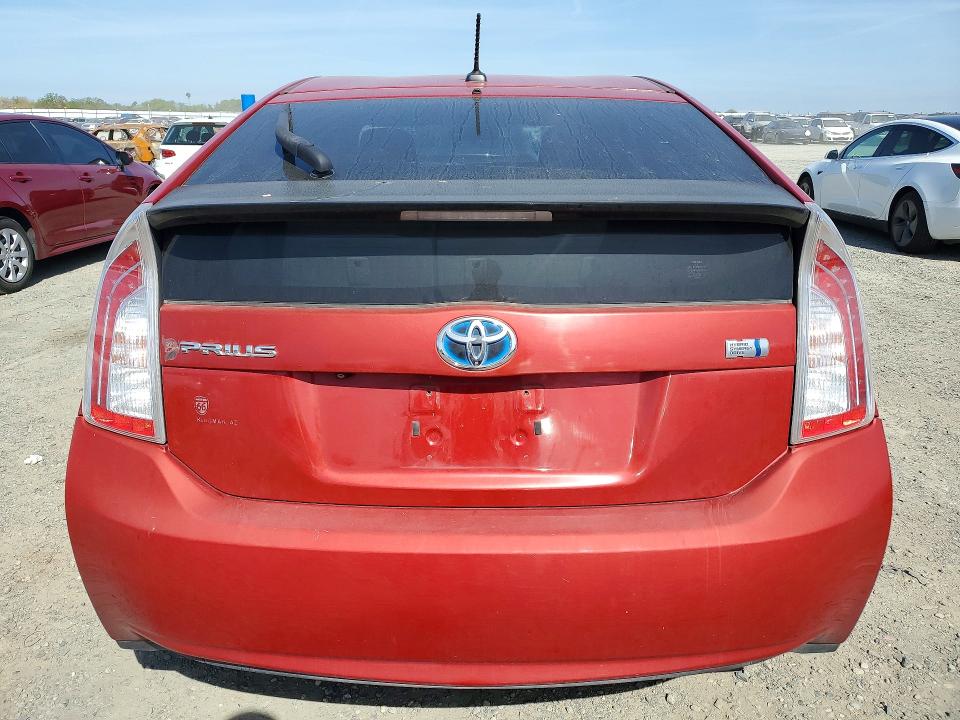 42005796 :رقم المزاد ، JTDKN3DU7C5456075 vin ، 2012 Toyota Prius مزاد بيع