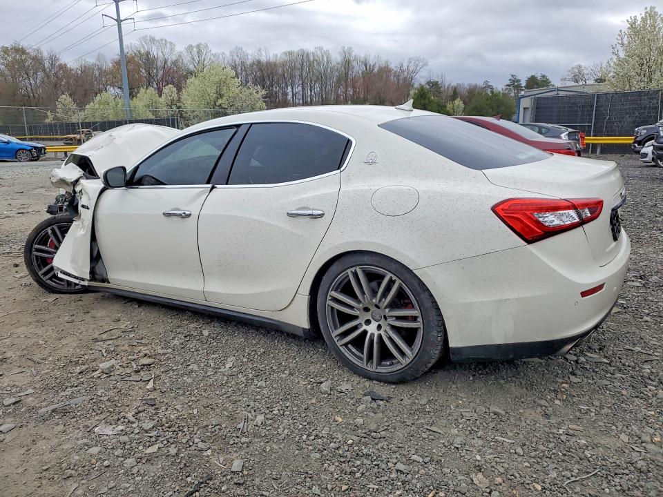 Продажа на аукционе авто 2017 Maserati Ghibli, vin: ZAM57XSL7H1248779, номер лота: 47794886