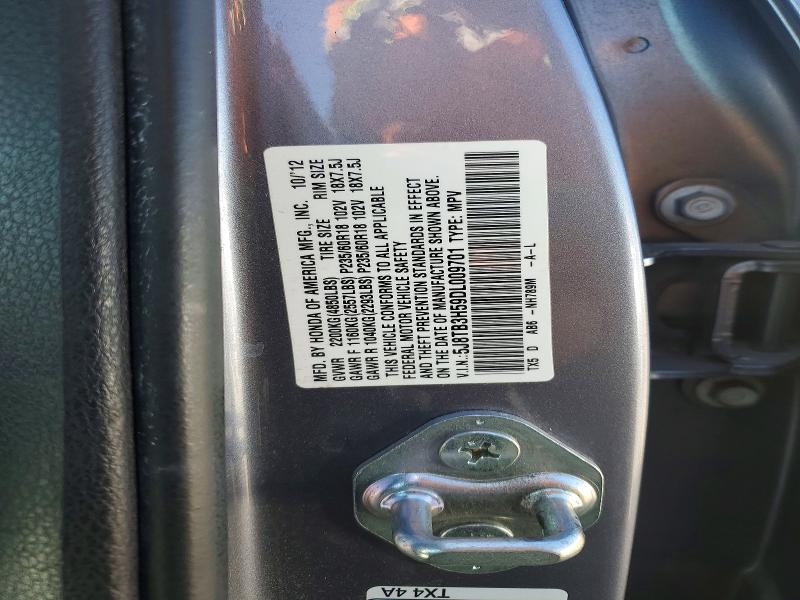 Aukcja sprzedaży 2013 Acura Rdx, vin: 5J8TB3H59DL009701, numer aukcji: 47444436