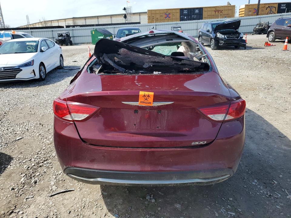 Продажа на аукционе авто 2015 Chrysler 200, vin: 1C3CCCAB7FN558367, номер лота: 45813536