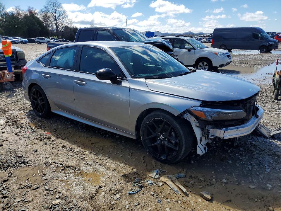 2024 Honda Civic მანქანა იყიდება აუქციონზე, vin: 2HGFE2F55RH513815, აუქციონის ნომერი: 41918956