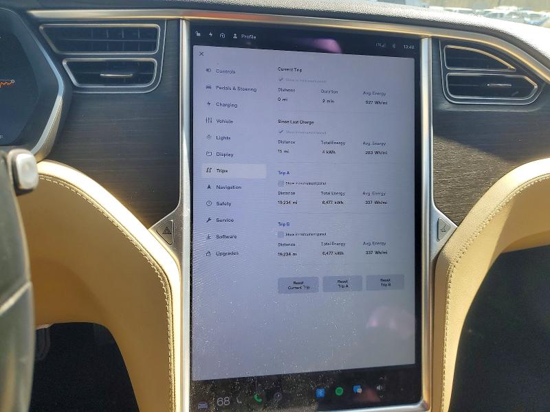 Продажа на аукционе авто 2014 Tesla Model S, vin: 5YJSA1S13EFP51202, номер лота: 47623156